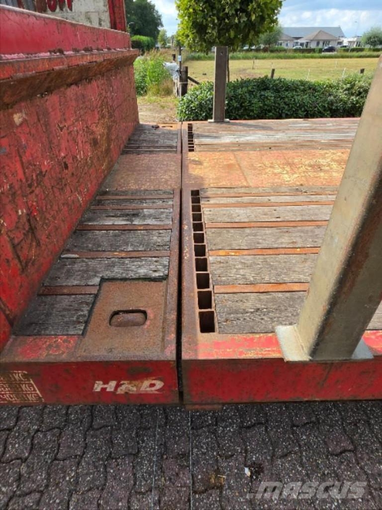 HRD NTS Semi-low loader, EXTENDABLE 6.0m!! نصف مقطورة مسطحة منخفضة