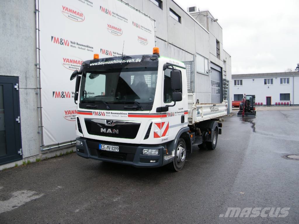 MAN TGL 8.190 Kipper Pašizgāzējs