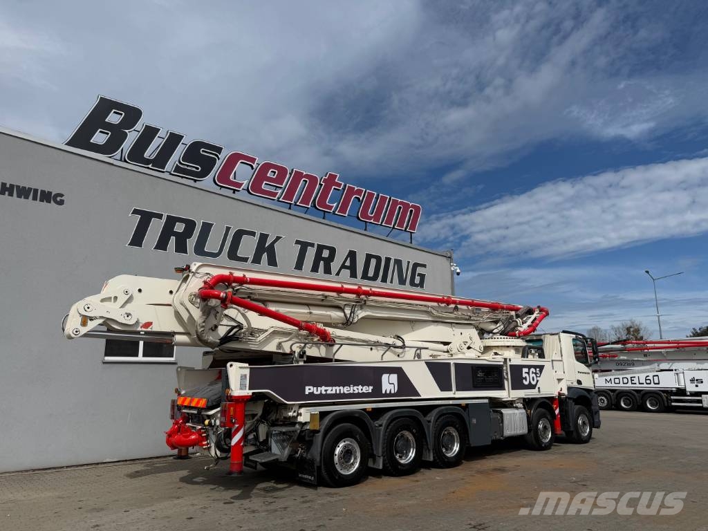Mercedes-Benz Arocs 5051 Putzmeister 54-5.16 HLS Betonpomptrucks