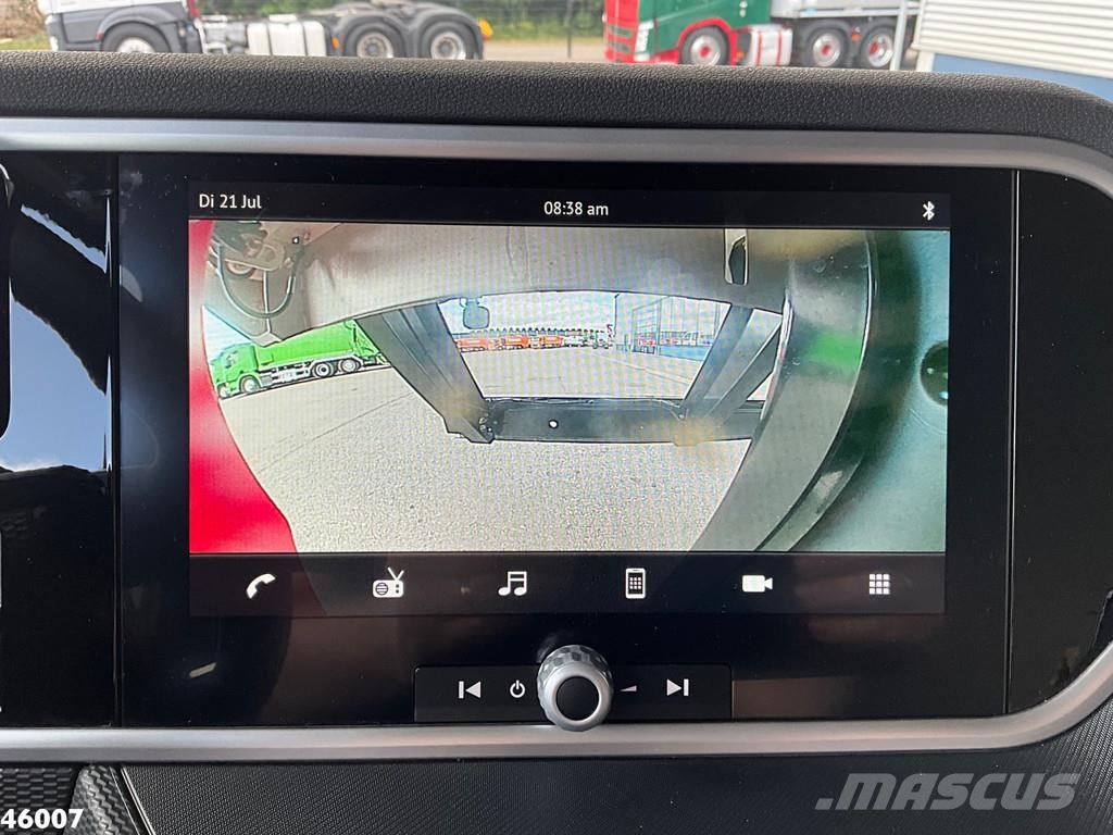DAF FAG XD 220 Hiab 23 Tonmeter laadkraan FULL ELECTRI Šiukšliavežės