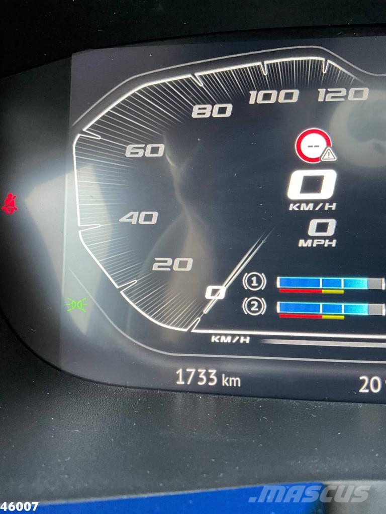 DAF FAG XD 220 Hiab 23 Tonmeter laadkraan FULL ELECTRI Šiukšliavežės