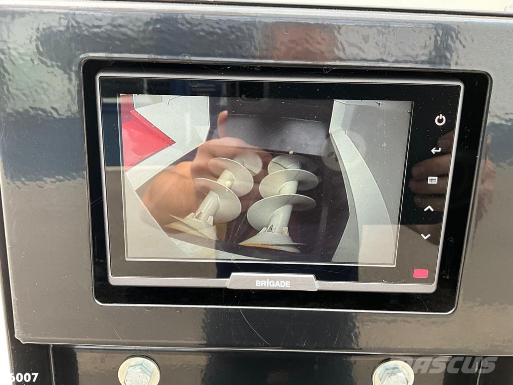 DAF FAG XD 220 Hiab 23 Tonmeter laadkraan FULL ELECTRI Šiukšliavežės