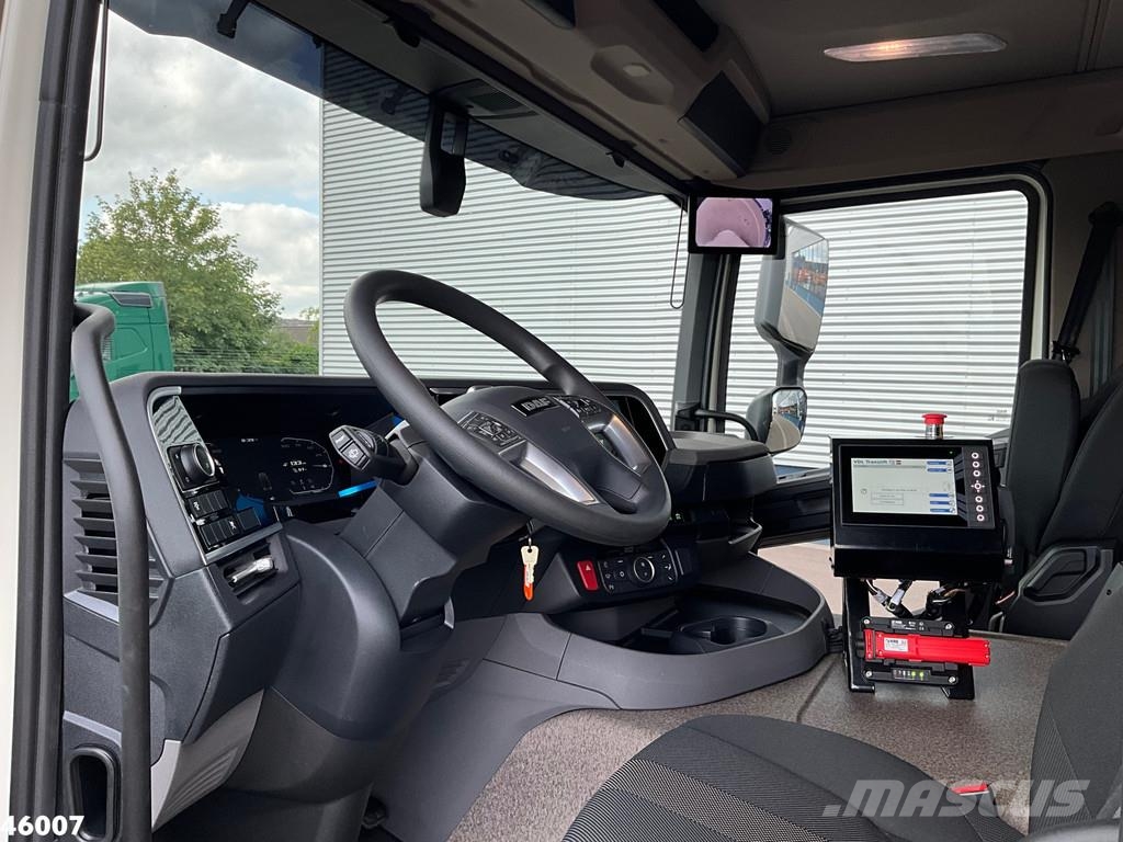 DAF FAG XD 220 Hiab 23 Tonmeter laadkraan FULL ELECTRI Šiukšliavežės