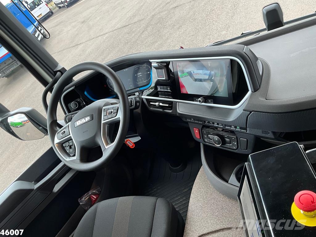 DAF FAG XD 220 Hiab 23 Tonmeter laadkraan FULL ELECTRI Šiukšliavežės