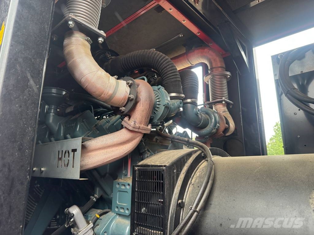 Doosan 2x 400 KVA Stromaggregat Doosan Notstromaggregat 柴油發電機