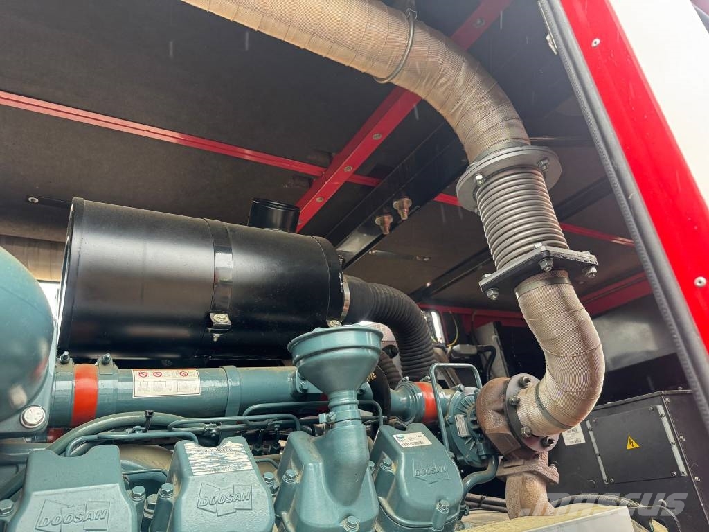 Doosan 2x 400 KVA Stromaggregat Doosan Notstromaggregat 柴油發電機