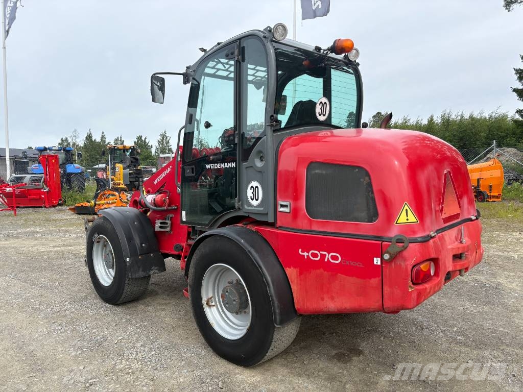 Weidemann 4070 Naudoti ratiniai krautuvai