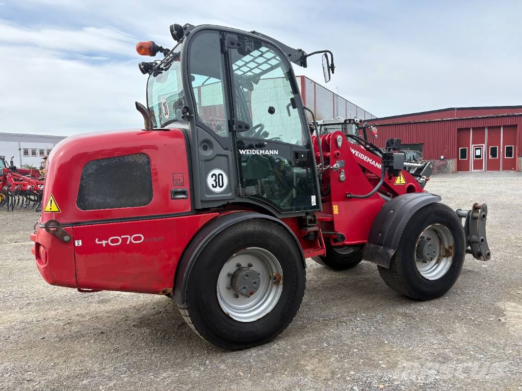 Weidemann 4070 Naudoti ratiniai krautuvai