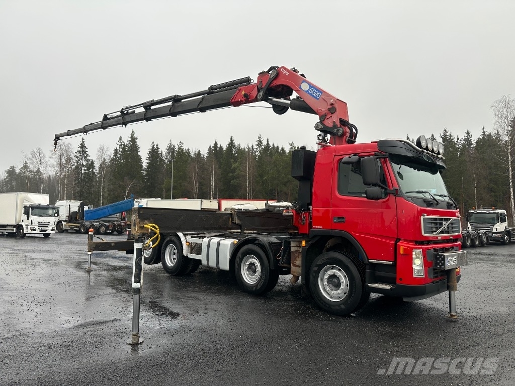 Volvo FM13. HMF 6020-K8 Truck mounted cranes