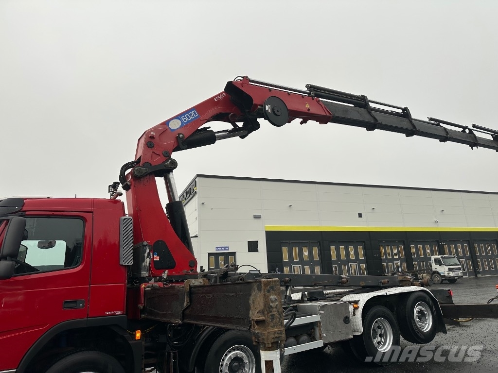 Volvo FM13. HMF 6020-K8 Truck mounted cranes