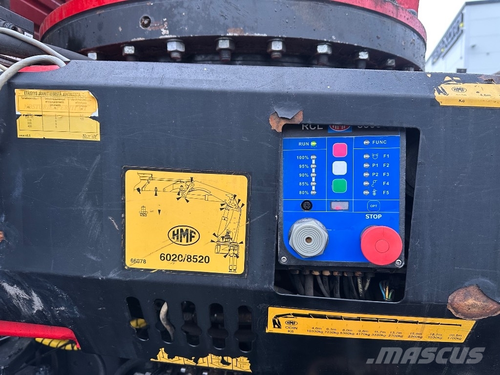 Volvo FM13. HMF 6020-K8 Truck mounted cranes