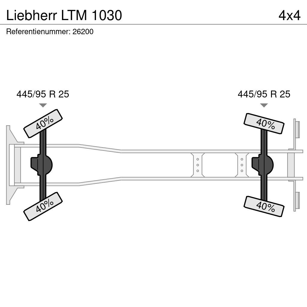 Liebherr LTM 1030 Kranen voor alle terreinen