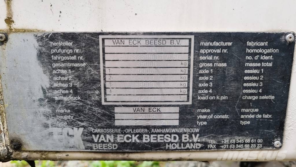 Van Eck Extreme Series Twin Deck Trailer Skåptrailer