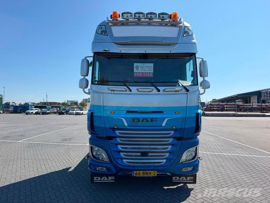 DAF XF 480 FT Compressor, 9t front axle, stand airco وحدات الجر