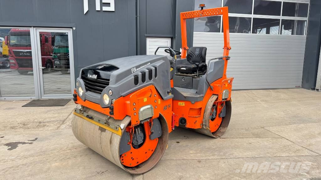 Hamm HD 14 VV - 2019 YEAR - 1755 WORKING HOURS Катки тротуарные