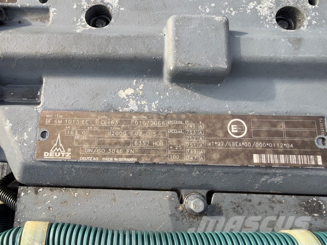 Deutz BF6M1013 218hp 163kw Motorer