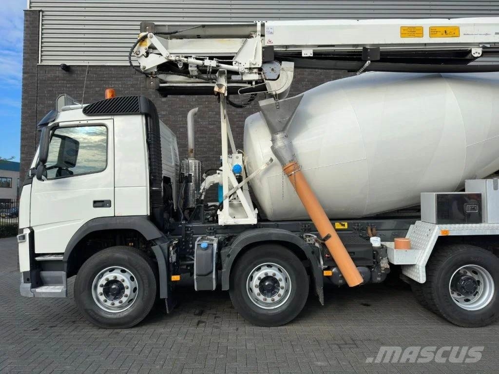 Volvo FM 410 8X4 + STETTER 9 M3 MIXER/MISCHER + THEAM 15 混凝土搅拌车