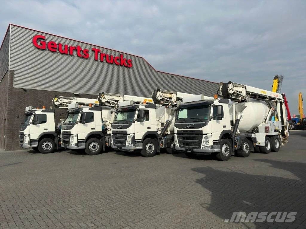 Volvo FM 410 8X4 + STETTER 9 M3 MIXER/MISCHER + THEAM 15 混凝土搅拌车
