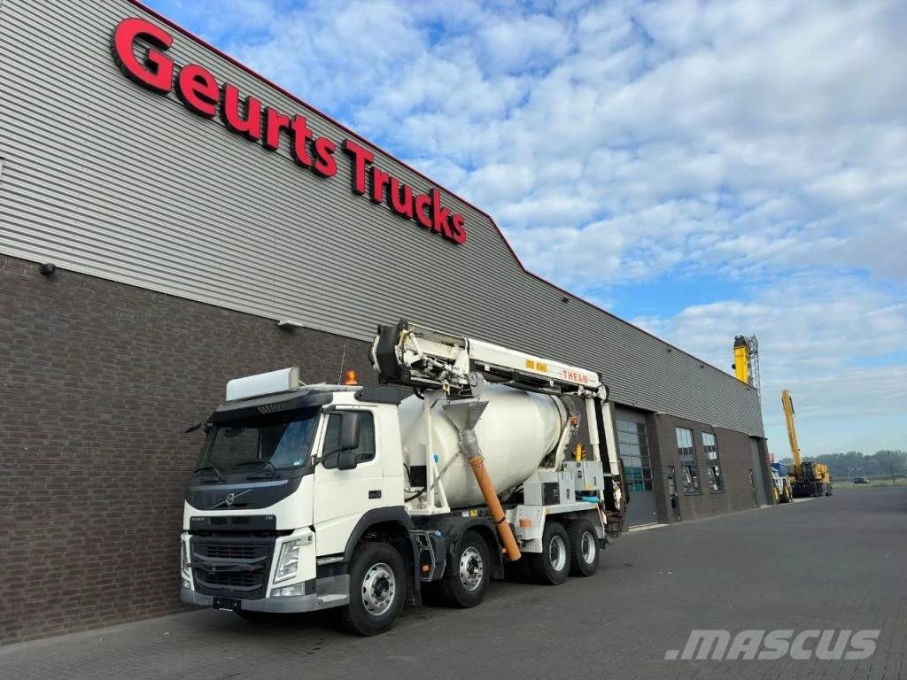 Volvo FM 410 8X4 + STETTER 9 M3 MIXER/MISCHER + THEAM 15 混凝土搅拌车