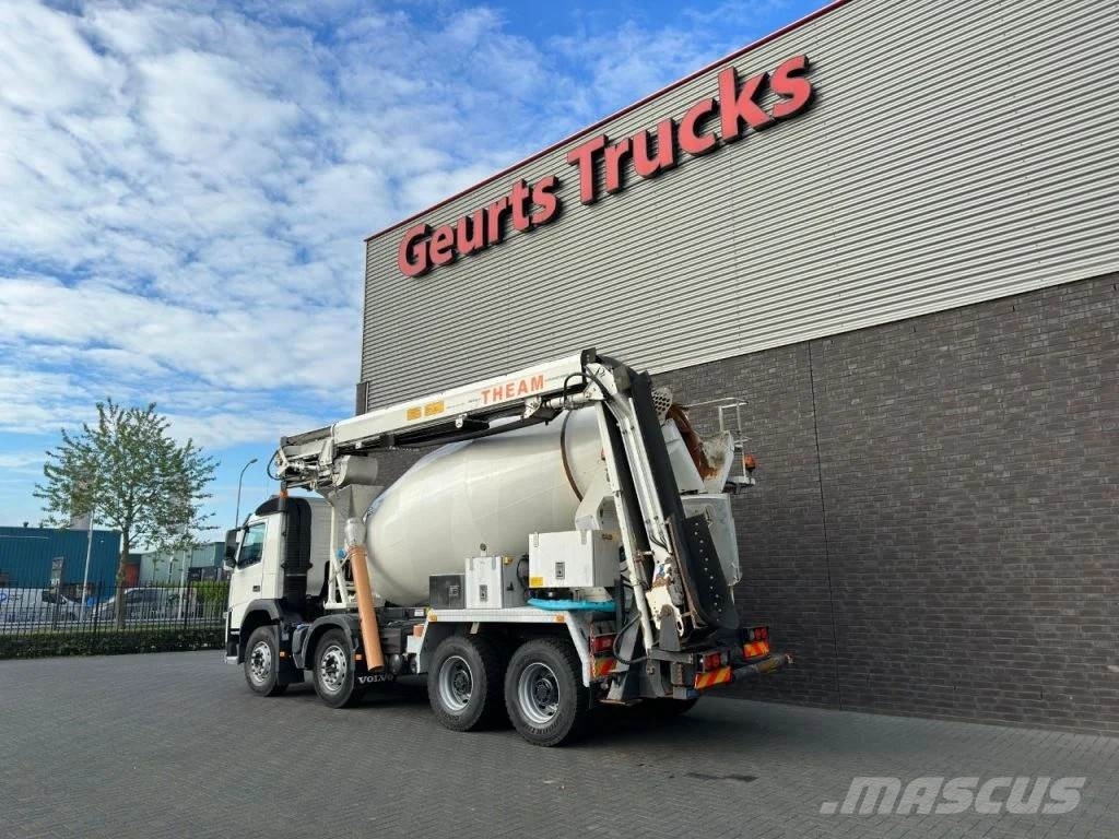 Volvo FM 410 8X4 + STETTER 9 M3 MIXER/MISCHER + THEAM 15 混凝土搅拌车