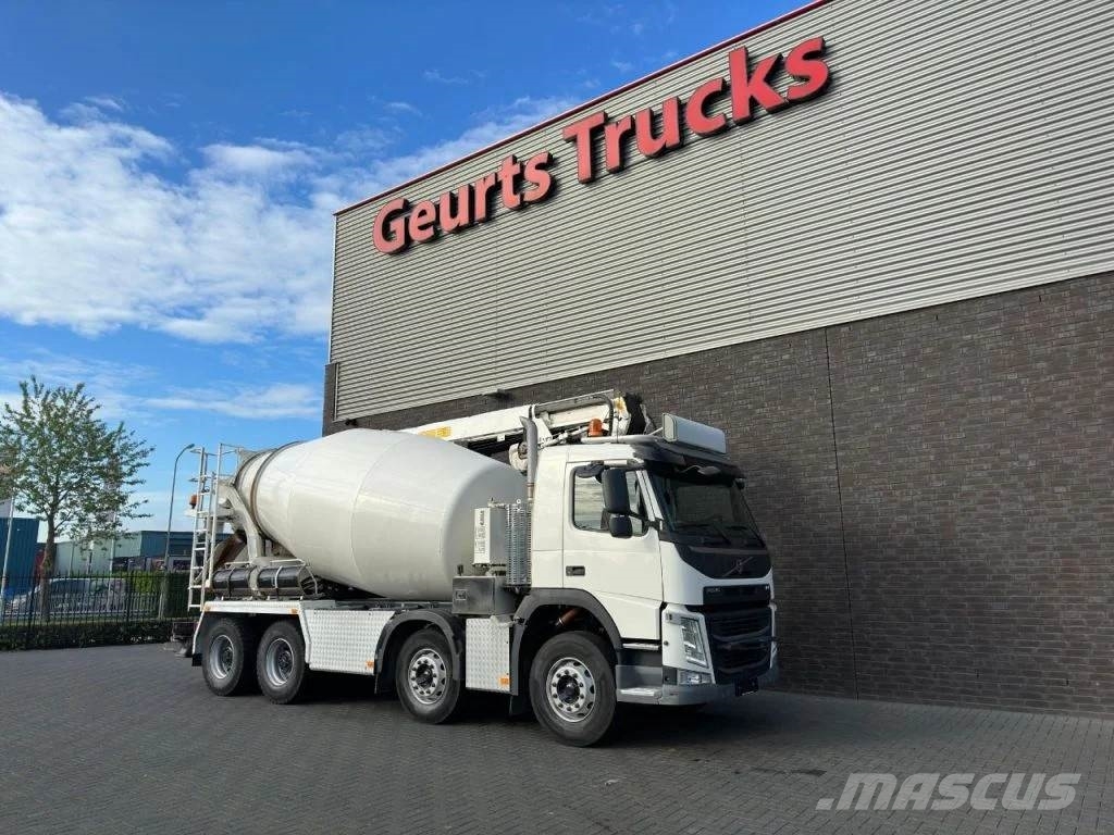 Volvo FM 410 8X4 + STETTER 9 M3 MIXER/MISCHER + THEAM 15 混凝土搅拌车