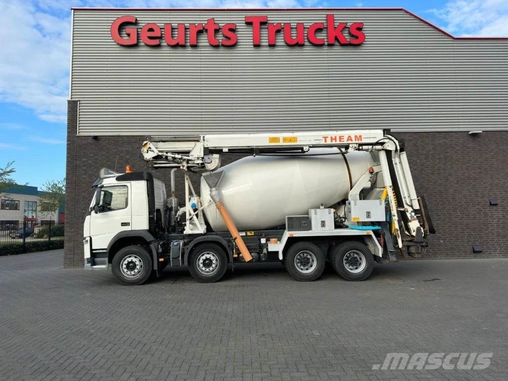 Volvo FM 410 8X4 + STETTER 9 M3 MIXER/MISCHER + THEAM 15 混凝土搅拌车