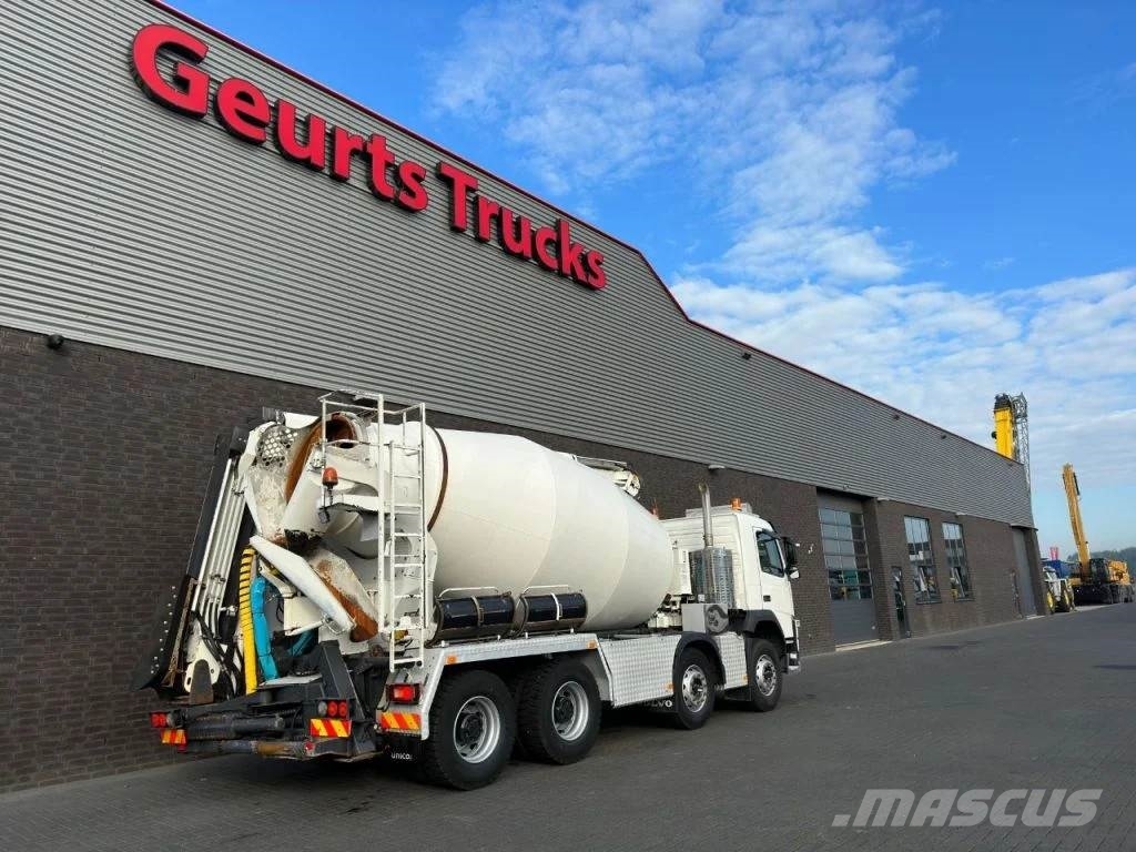 Volvo FM 410 8X4 + STETTER 9 M3 MIXER/MISCHER + THEAM 15 混凝土搅拌车