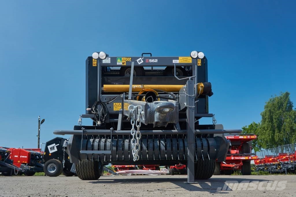 Metal-Fach Z 562, Presses à balles, Baler + net wrapping Rituļu preses