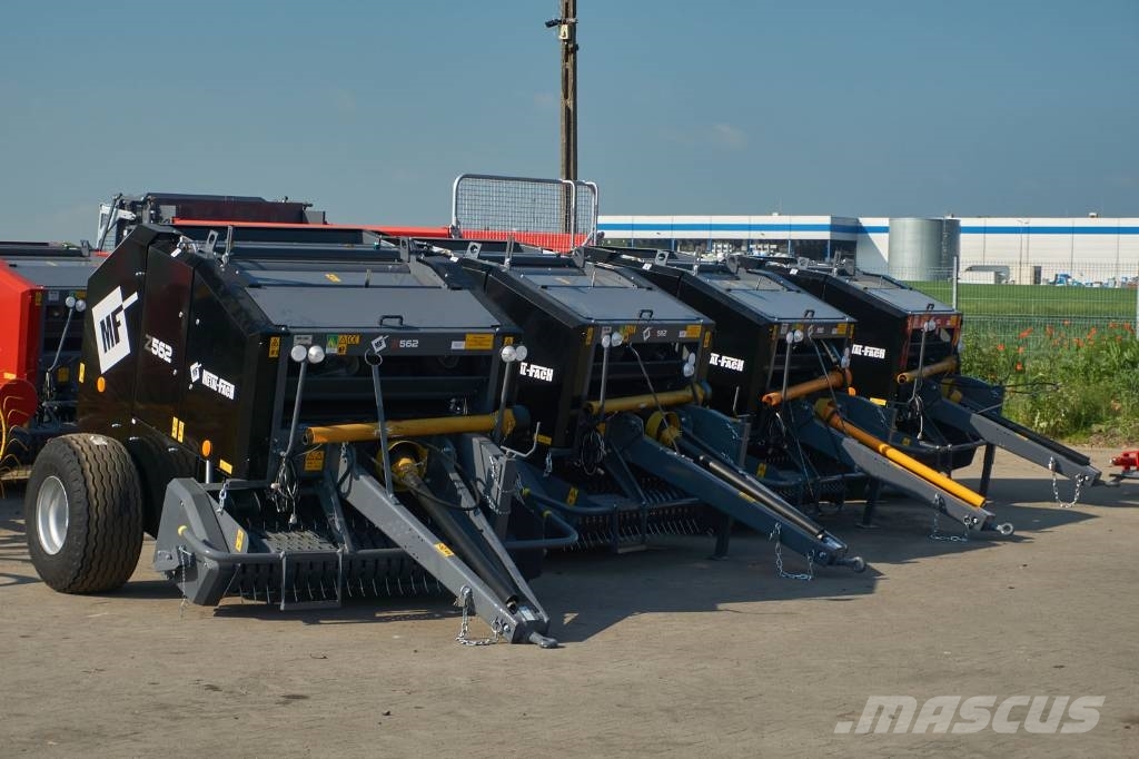 Metal-Fach Z 562, Presses à balles, Baler + net wrapping Rituļu preses