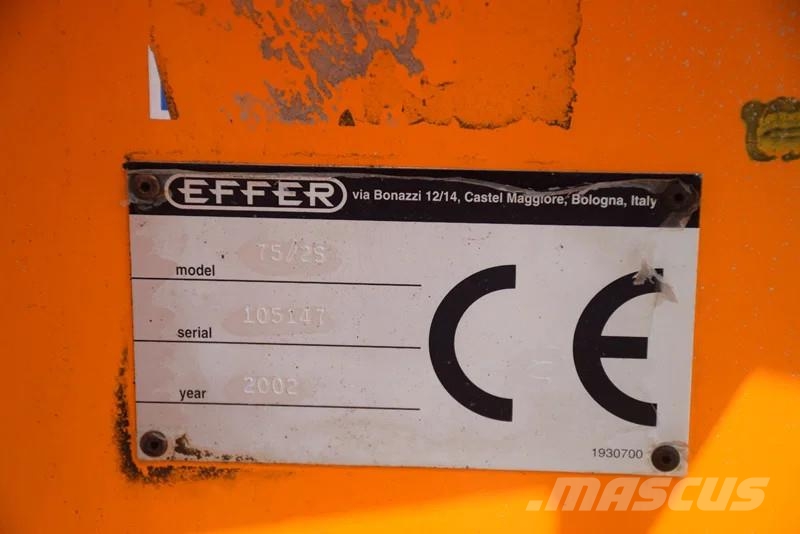 Effer Container Kraan Shipping-containere