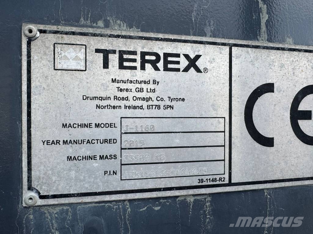 Terex Finlay J1160 Мобильные дробилки