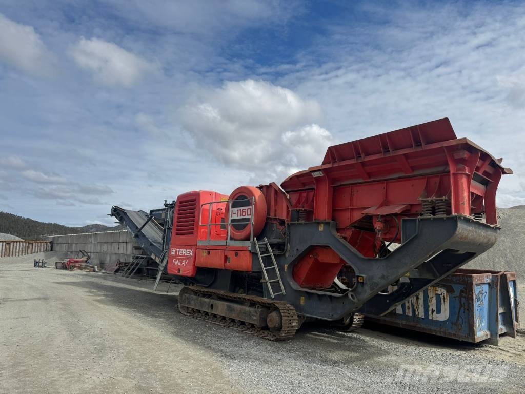 Terex Finlay J1160 Мобильные дробилки