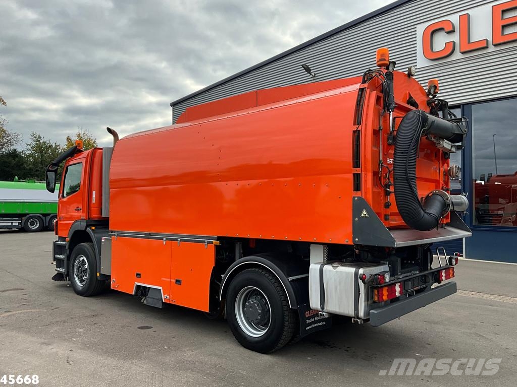 Mercedes-Benz Axor 1833 4x4 Schörling SORF Schienenreinigungs/Ra 街路清掃車