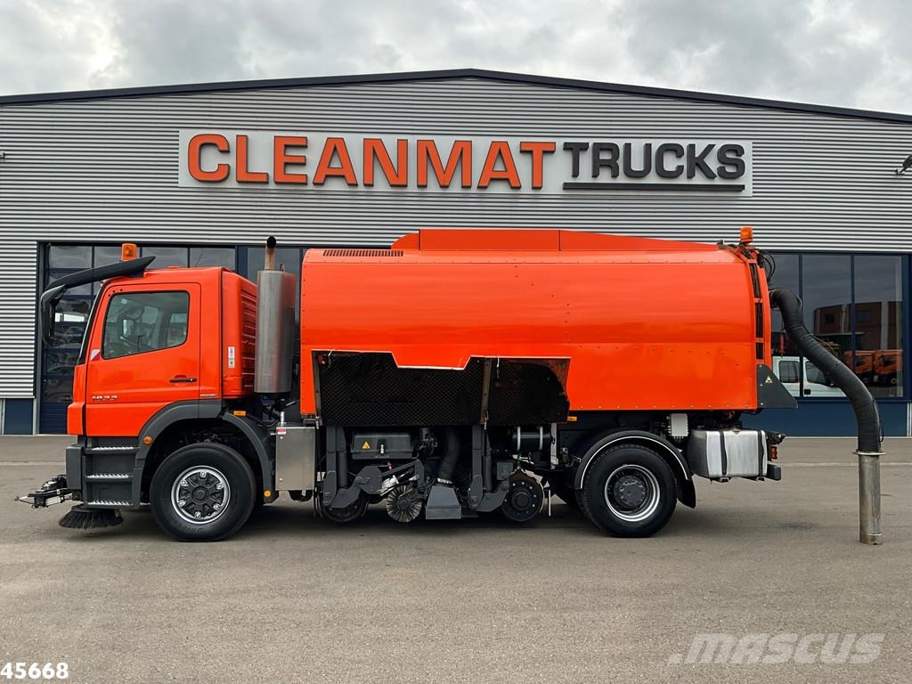 Mercedes-Benz Axor 1833 4x4 Schörling SORF Schienenreinigungs/Ra 街路清掃車