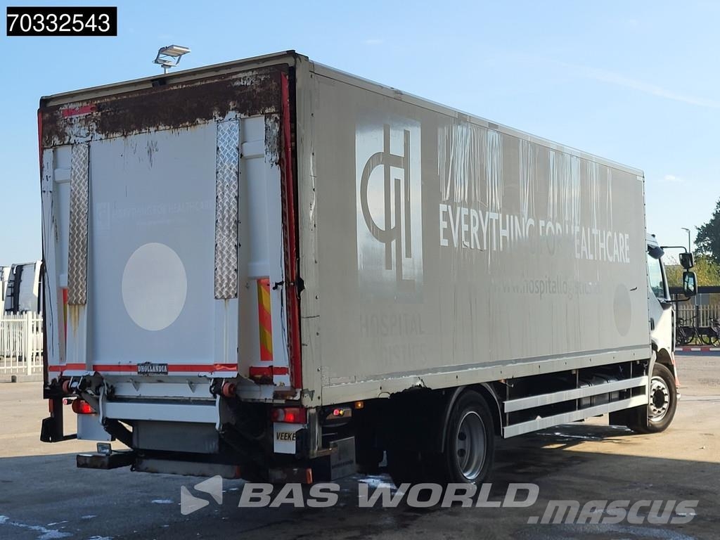 Renault Midlum 270 4X2 18tonner 2000kg Ladebordwand Automa Bakwagens met gesloten opbouw