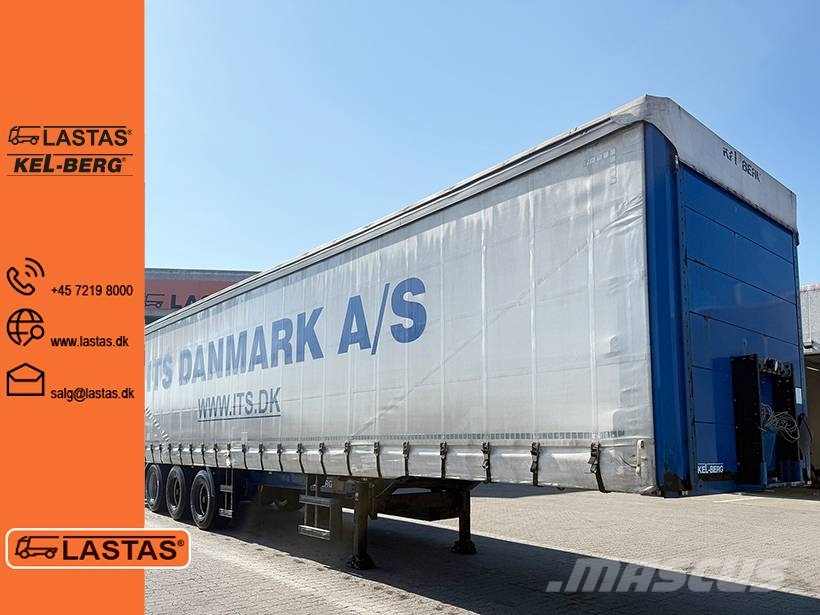 Kel-Berg Curtainsider / Planenauflieger Semirremolques de caja de lona