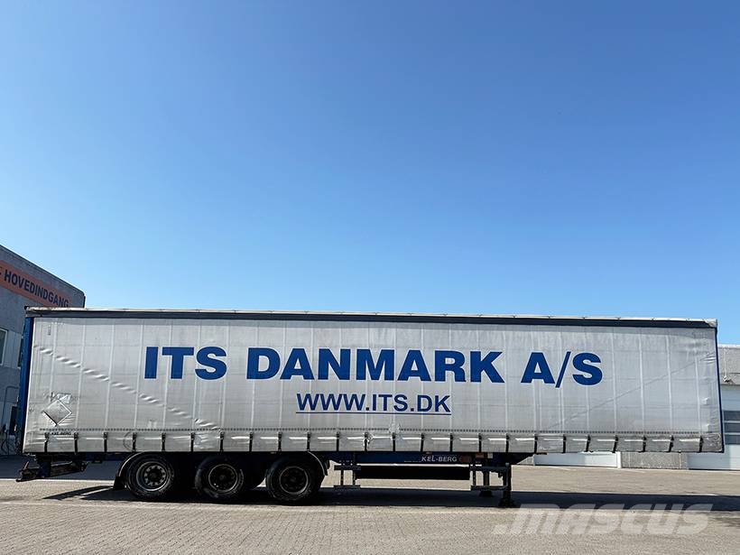 Kel-Berg Curtainsider / Planenauflieger Semirremolques de caja de lona