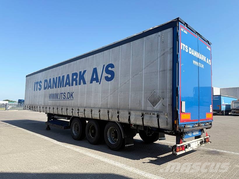 Kel-Berg Curtainsider / Planenauflieger Semirremolques de caja de lona