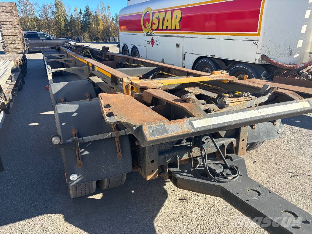 TRANÅSVAGNEN TW-36 Växelflak-/Containersläp