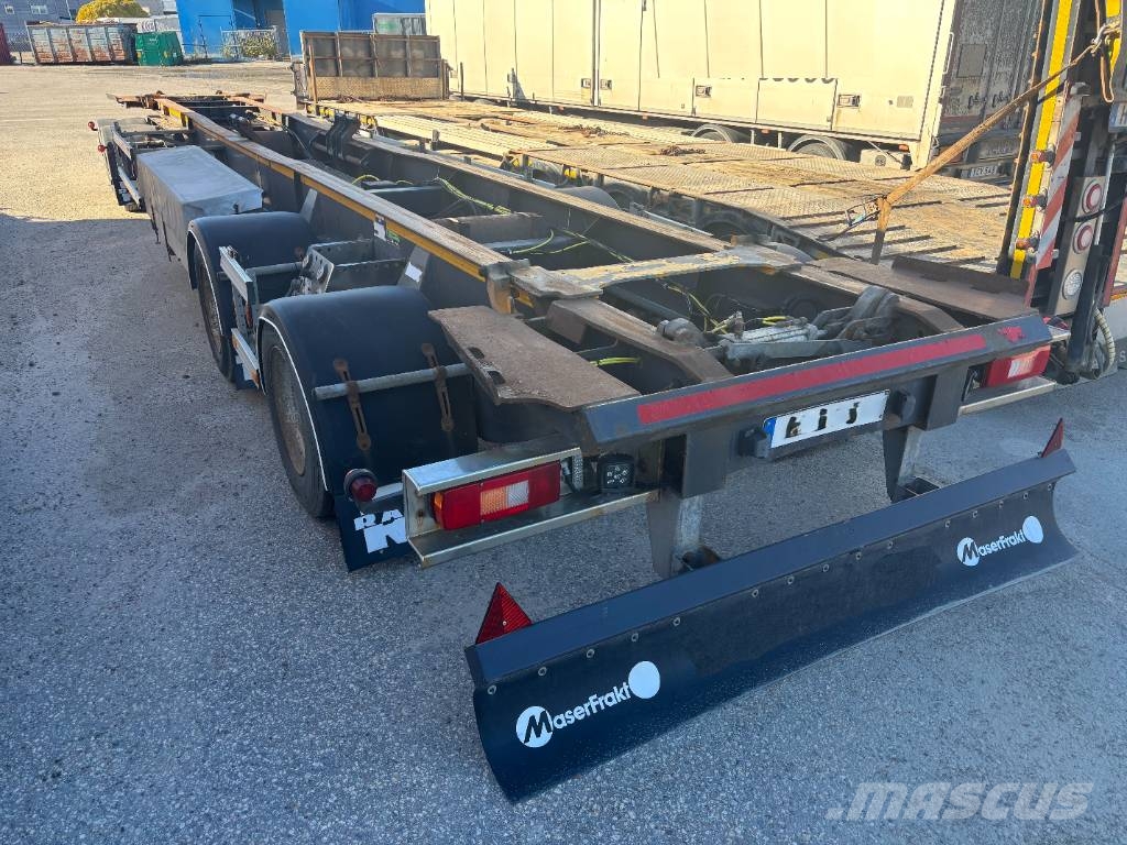 TRANÅSVAGNEN TW-36 Växelflak-/Containersläp