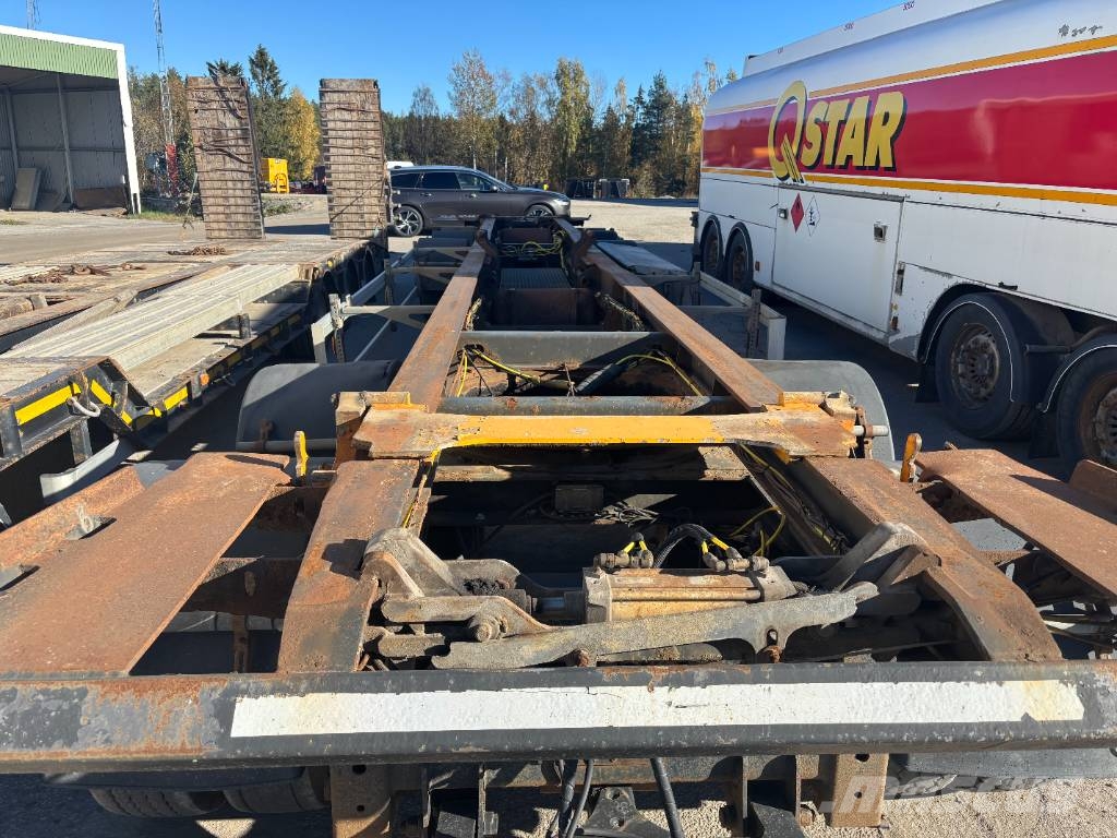 TRANÅSVAGNEN TW-36 Växelflak-/Containersläp