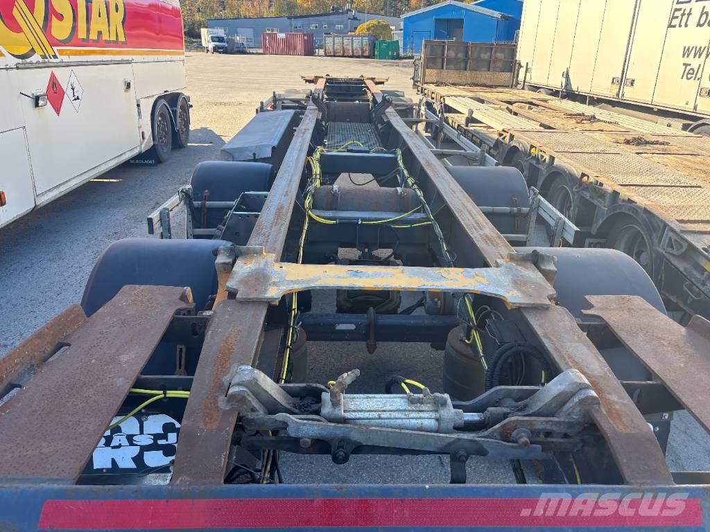 TRANÅSVAGNEN TW-36 Växelflak-/Containersläp