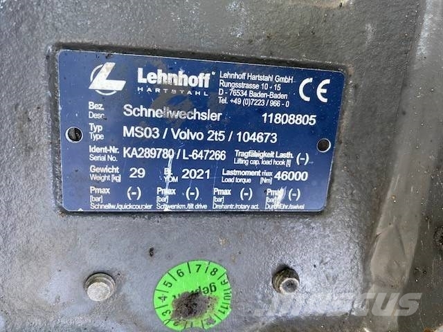 Lehnhoff (99002609) mech. SW Lehnhoff MS 03 Hurtigkoblinger