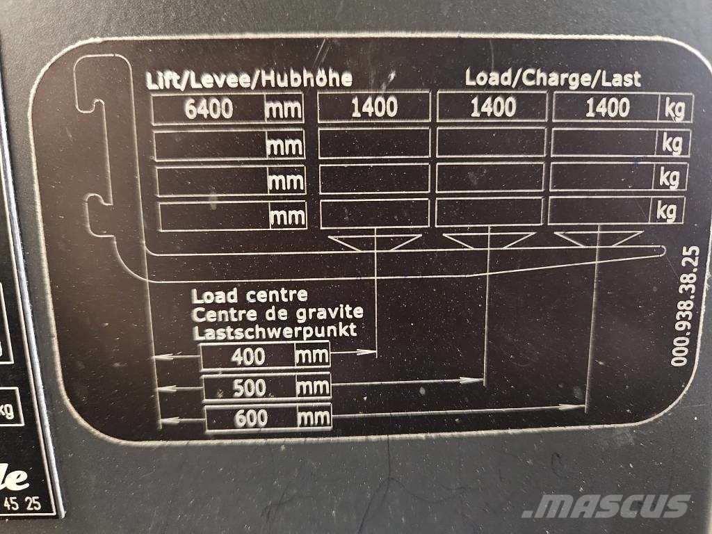 Linde R 14 X Schubmaststapler