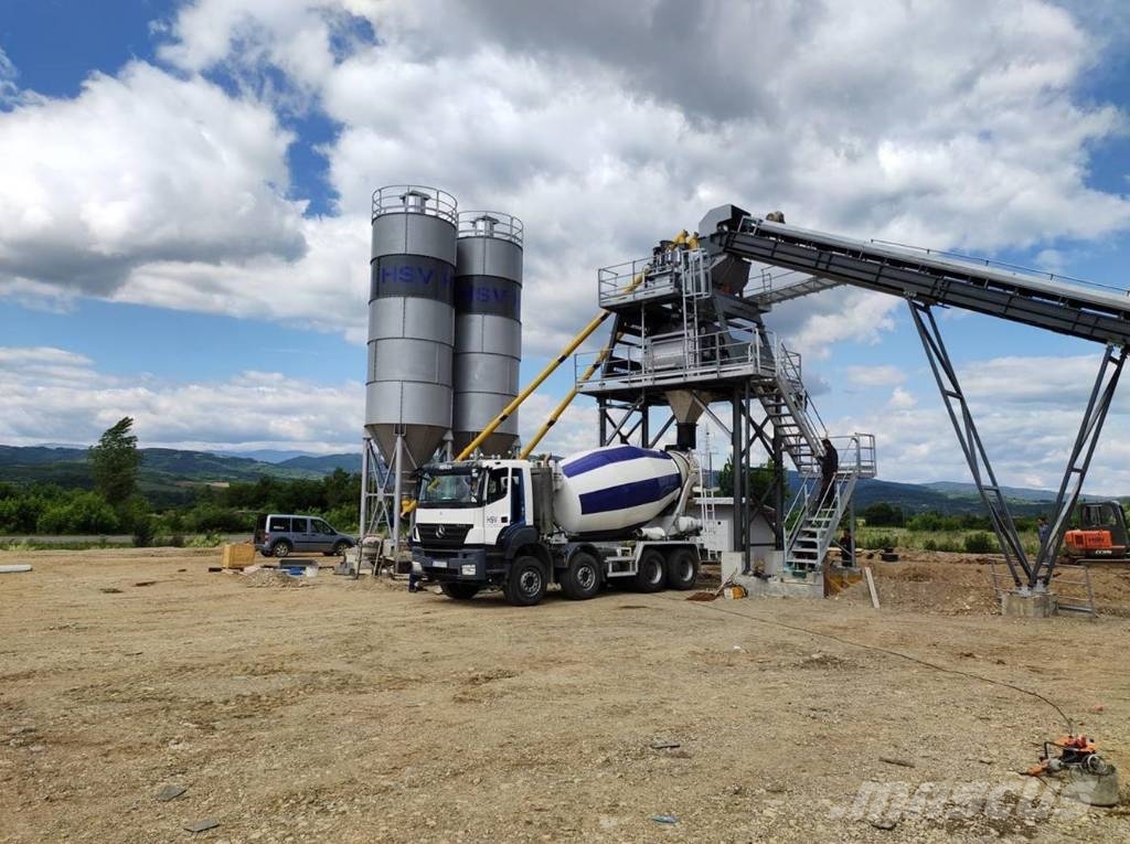 Constmach 160 M3 Stationary Concrete Batching Plant Concrete Batching Plants