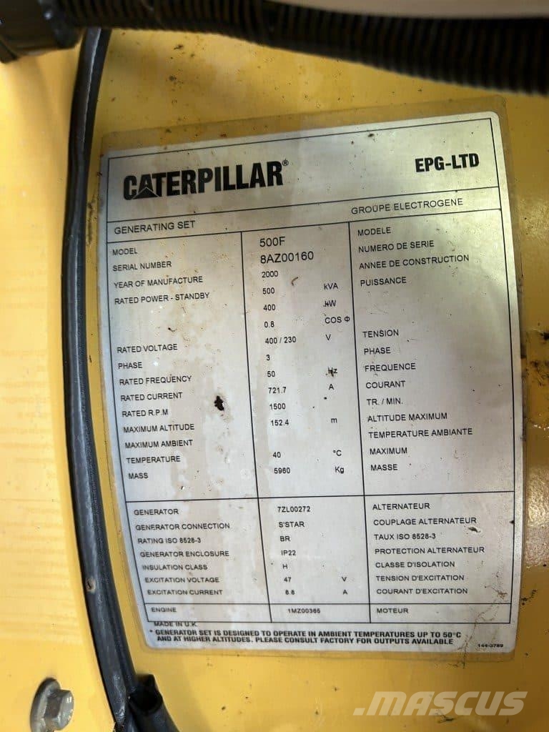CAT 500F مولدات ديزل