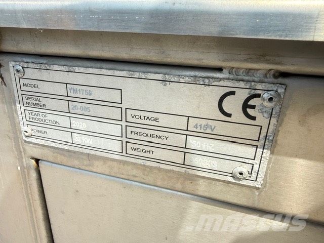 CAT Rozone YM1750 Front Loading Parts Washer Motores