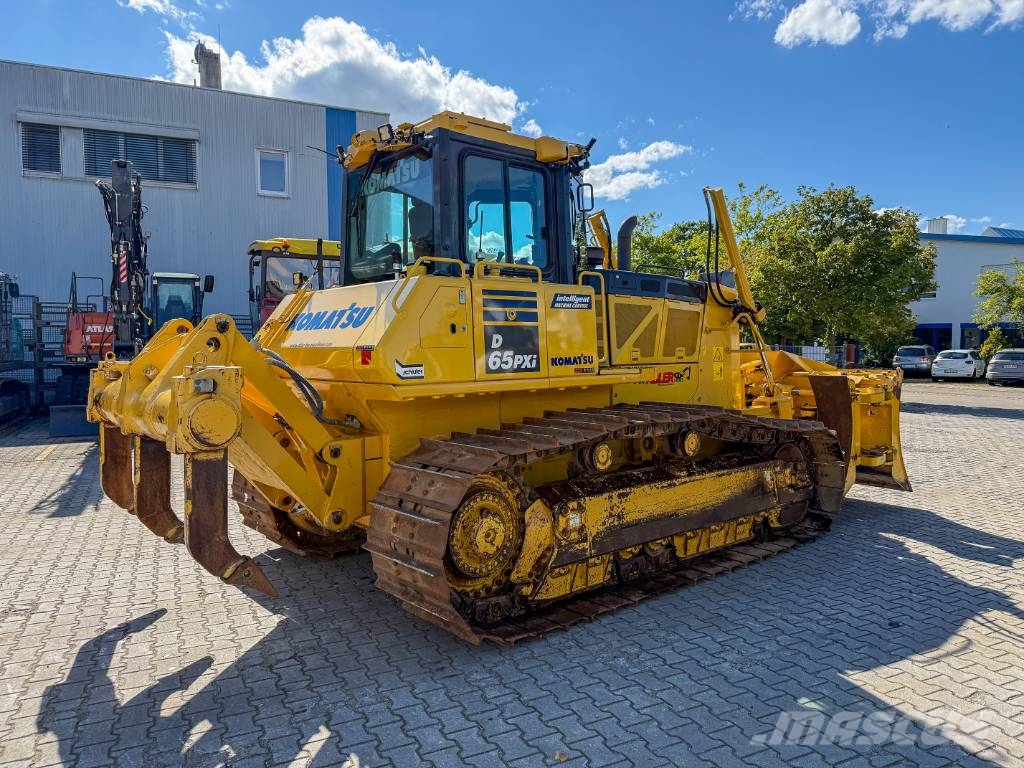Komatsu D65PXI-18 mit Heckaufreißer GPS Μπουλντόζες με ερπύστριες