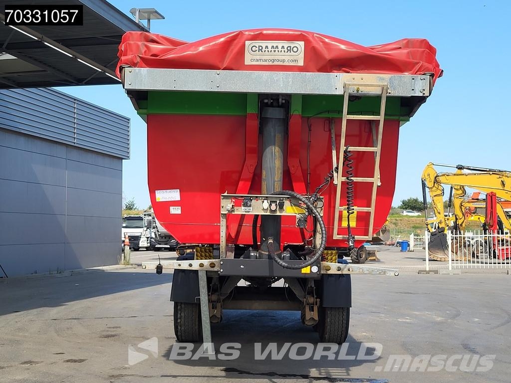 Schmitz Cargobull SCB*S3D Lift Axle Cramaro 티퍼 세미 트레일러