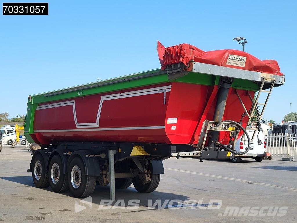 Schmitz Cargobull SCB*S3D Lift Axle Cramaro 티퍼 세미 트레일러